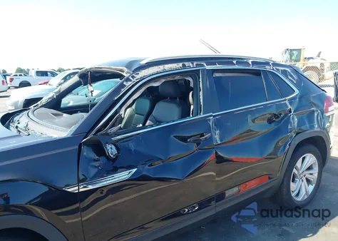 2021 Volkswagen Atlas Cross Sport 2.0T Sel from USA, damaged, VIN 1V2BC2CA2MC241304